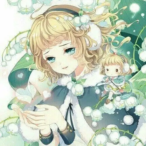  二次元美图,星座头像