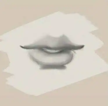  动漫人物嘴巴的画法,教你如何画出一个性感的嘴唇