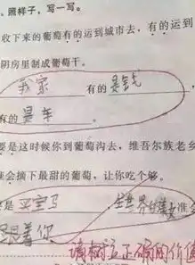  开心黄历小学生做作业全靠想象力,老师改作业就靠一口仙气