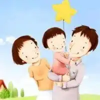  亲子一家三口三张头像微信头像图片大全