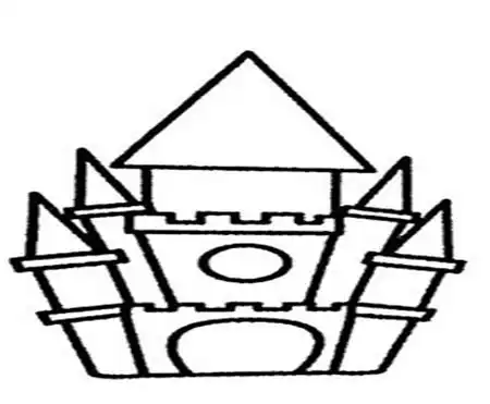  城堡简笔画快乐城堡的变迁