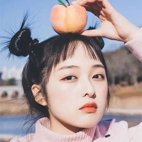  双丸子头扎法图解俏皮萌系少女必学