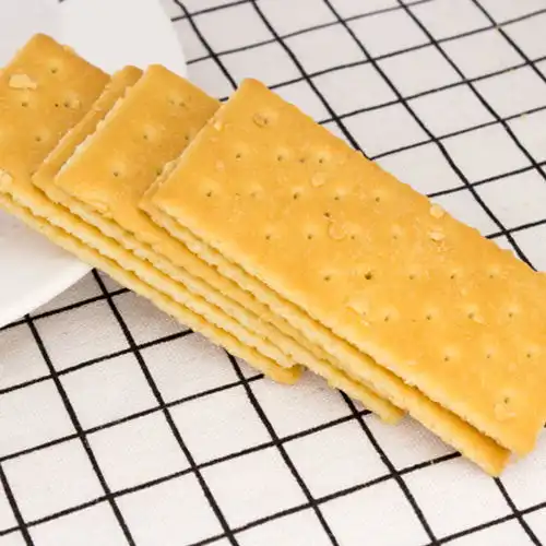  花生味香脆韧性苏打饼干咸甜适中小包装休闲办公零食小吃500g整箱