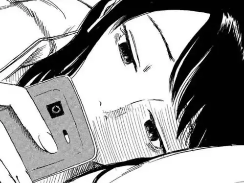 日漫头像二次元黑白壁纸