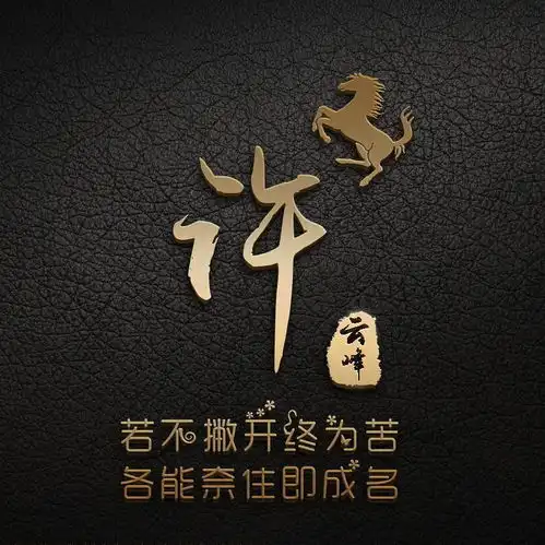  微信头像姓氏头像,创意立体大气商务签名头像,为你量身打造