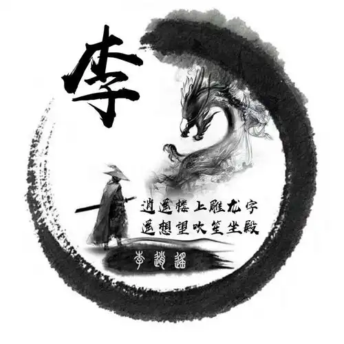  35张3d个性签名微信姓氏头像已做好,大气高端,喜欢请带走