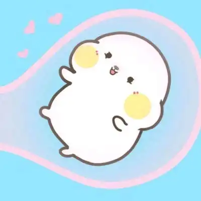 qq卡通情侣头像呆萌一对,你的等待是我的信仰