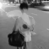  黑白头像小图,男生使