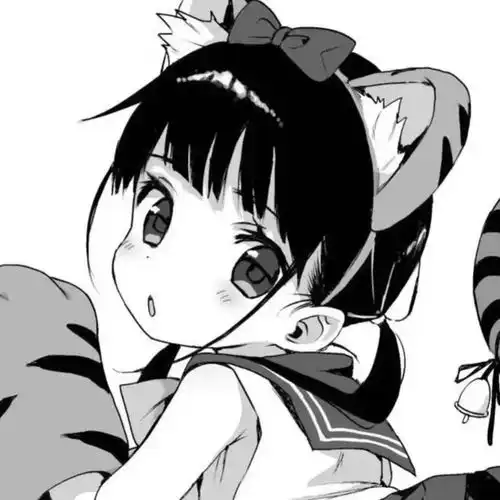 日漫头像二次元黑白男生