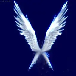  photoshop打造梦幻的蓝色美女天使