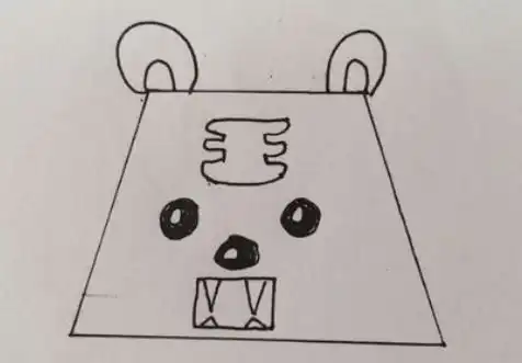  梯形可以变成什么图画