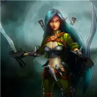  lol卡特琳娜头像高清图片lol卡特q版动漫微信头像