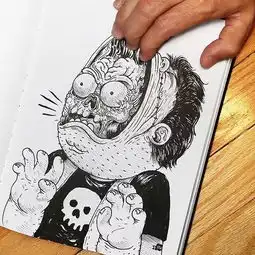  alexsolis创意搞笑插画怎么可以这么玩