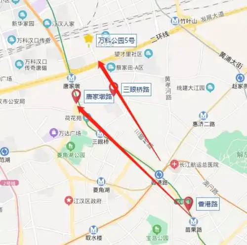  万科在汉口腰线放了一个彩蛋