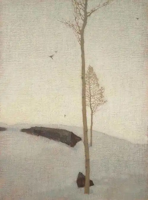  美国画家大卫格罗斯曼的风景油画,看着也太舒服了吧