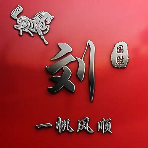  微信头像,姓氏头像,鸿运当头十二生肖款签名头像,喜欢请带走