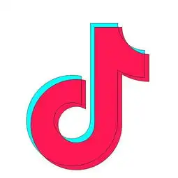  抖音logocdr绘制抖音app图标