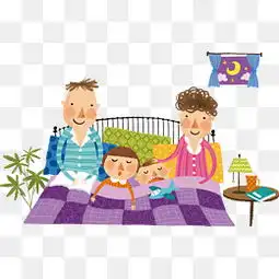  免费下载卡通人物一家人图片大全千库网png