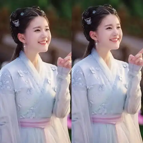  穿花瓣衣服的古装女神,杨幂杨紫鞠婧祎,谁最美
