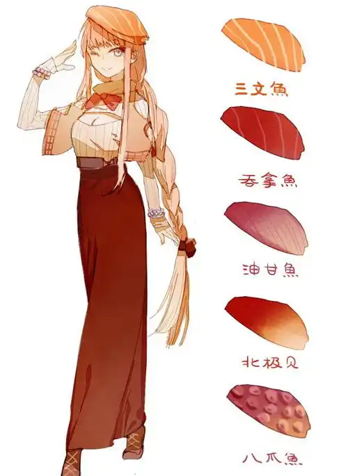  动漫大佬出手,把各种美食设计成衣服帽子和包包,看到虾饺我饿了