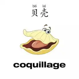  法语学习好玩又好记的儿童法语中文双语识字图片10