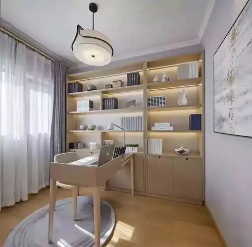  125㎡中式简单装,手绘梦幻星空背景墙,被儿童房惊艳到了