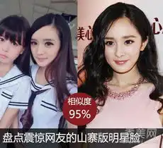  嫩模整容变明星脸翻版林志玲杨幂pk