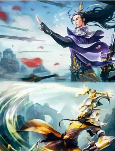  lol当英雄摘下面罩后,剑圣像男神,而她直接c位出道