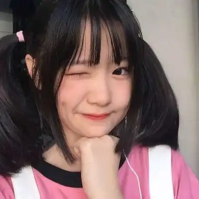  女生头像可爱呆萌真人侧脸,哭哭啼啼想挽留的人