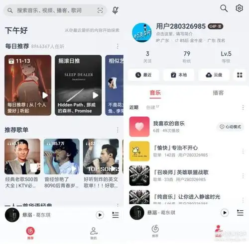 网易云透明头像荣耀