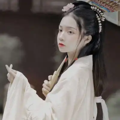  汉服头像女真人唯美古装气质仙气女生头像
