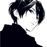 日漫头像二次元黑白男生