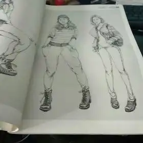  郝良月人物速写教学动态综合训练