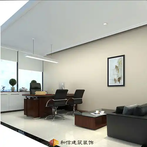  成都办公室装修设计层次