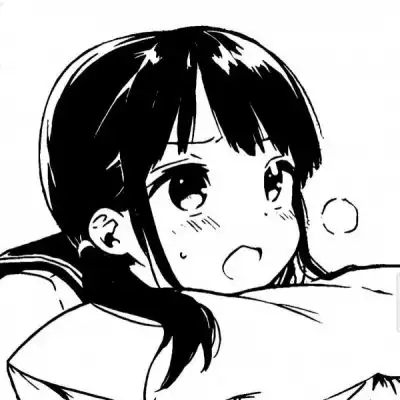 日漫头像二次元黑白动漫