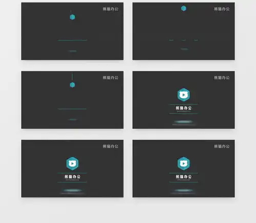  迷你logo标志动画展示ae模板视频素材下载aep格式19201080像素