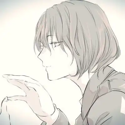  男生黑白灰色头像