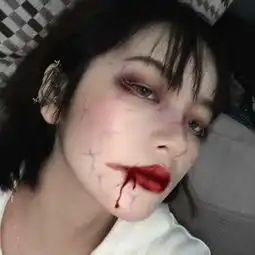高清魔鬼头像图片女生