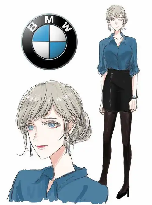  凭衣着打扮,就能看出这个女生开什么车
