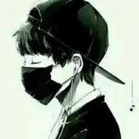 动漫帅哥头像戴口罩男子