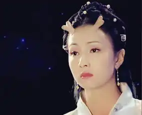  杨超越小龙女造型灵气十足仙气飘飘网友仿佛看到赵灵儿