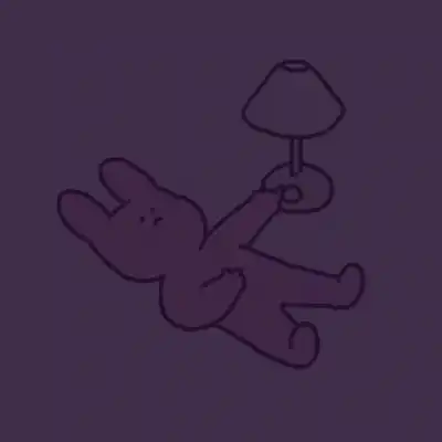  帝江简笔画兔子系列手绘头像