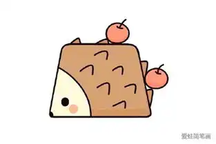  梯形小动物简笔画可爱又简单