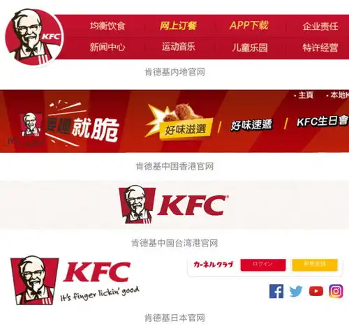 如何设计logo头像肯德基