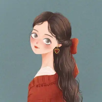 精致手绘头像女