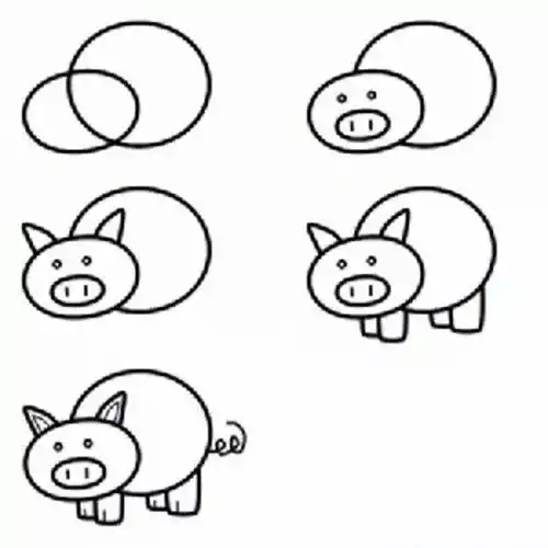  简单易学的12生肖,教宝宝画出专属ta的那一只
