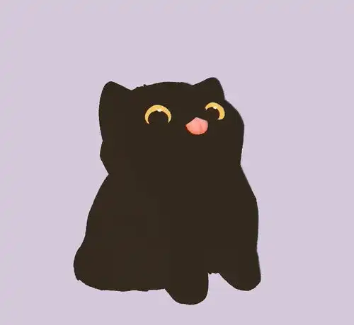  一组萌化人心的猫咪插画,每张都超适合当头像