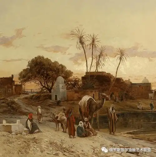  百年前的巨幅风景画,恢弘壮丽
