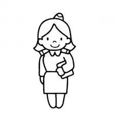 后入拽女生头发简笔画