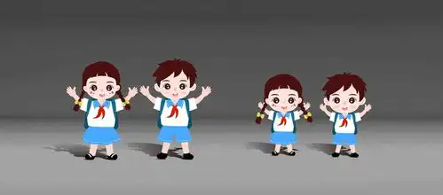  男孩女孩学生